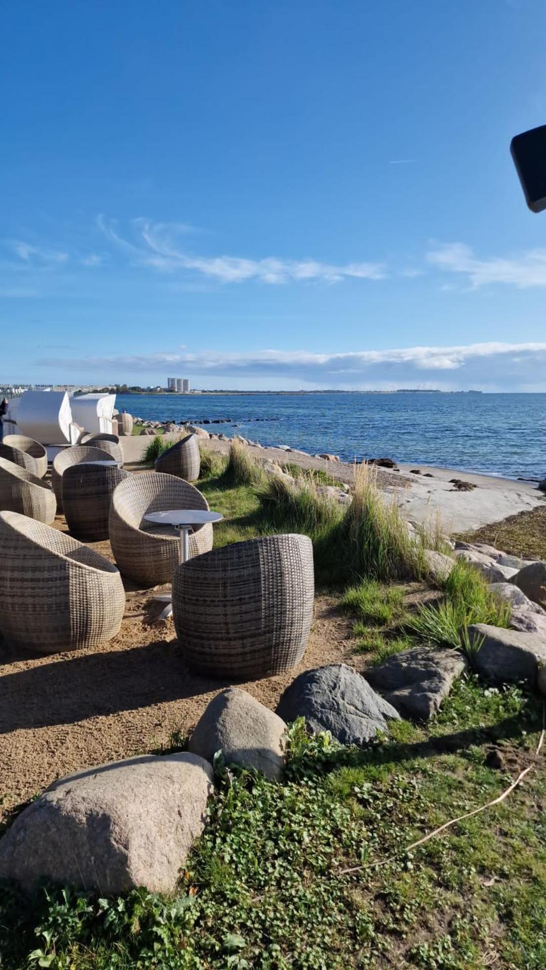 Wohnwagen Auf Dem Wulfenerhals Ca 150M Bis Zum Meer Fehmarn Dış mekan fotoğraf