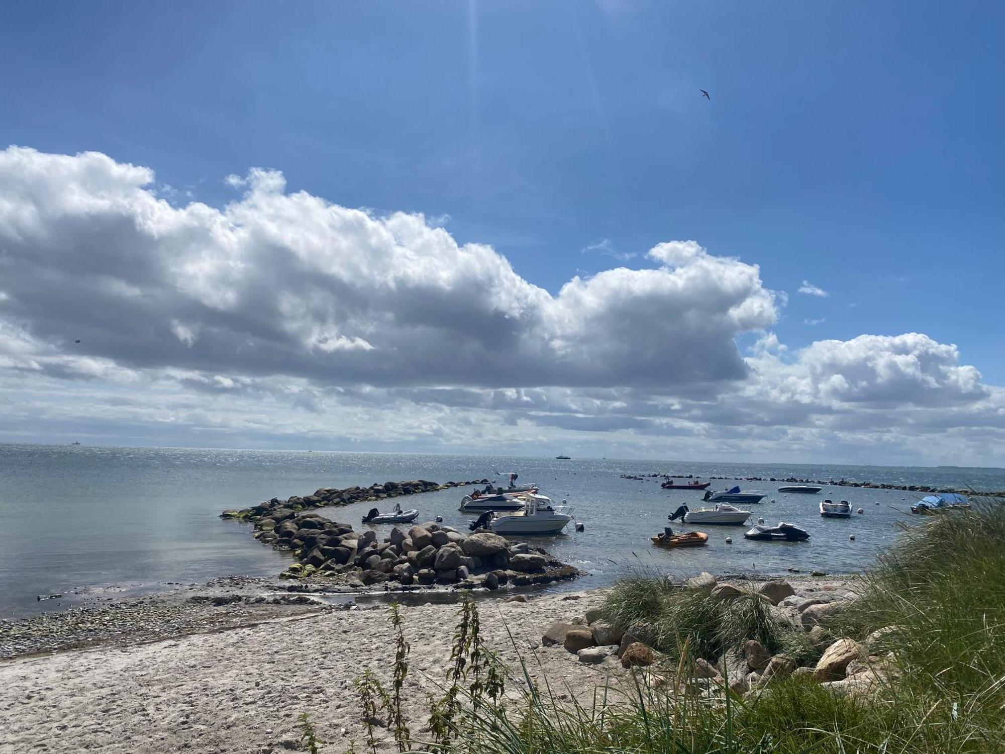 Wohnwagen Auf Dem Wulfenerhals Ca 150M Bis Zum Meer Fehmarn Dış mekan fotoğraf