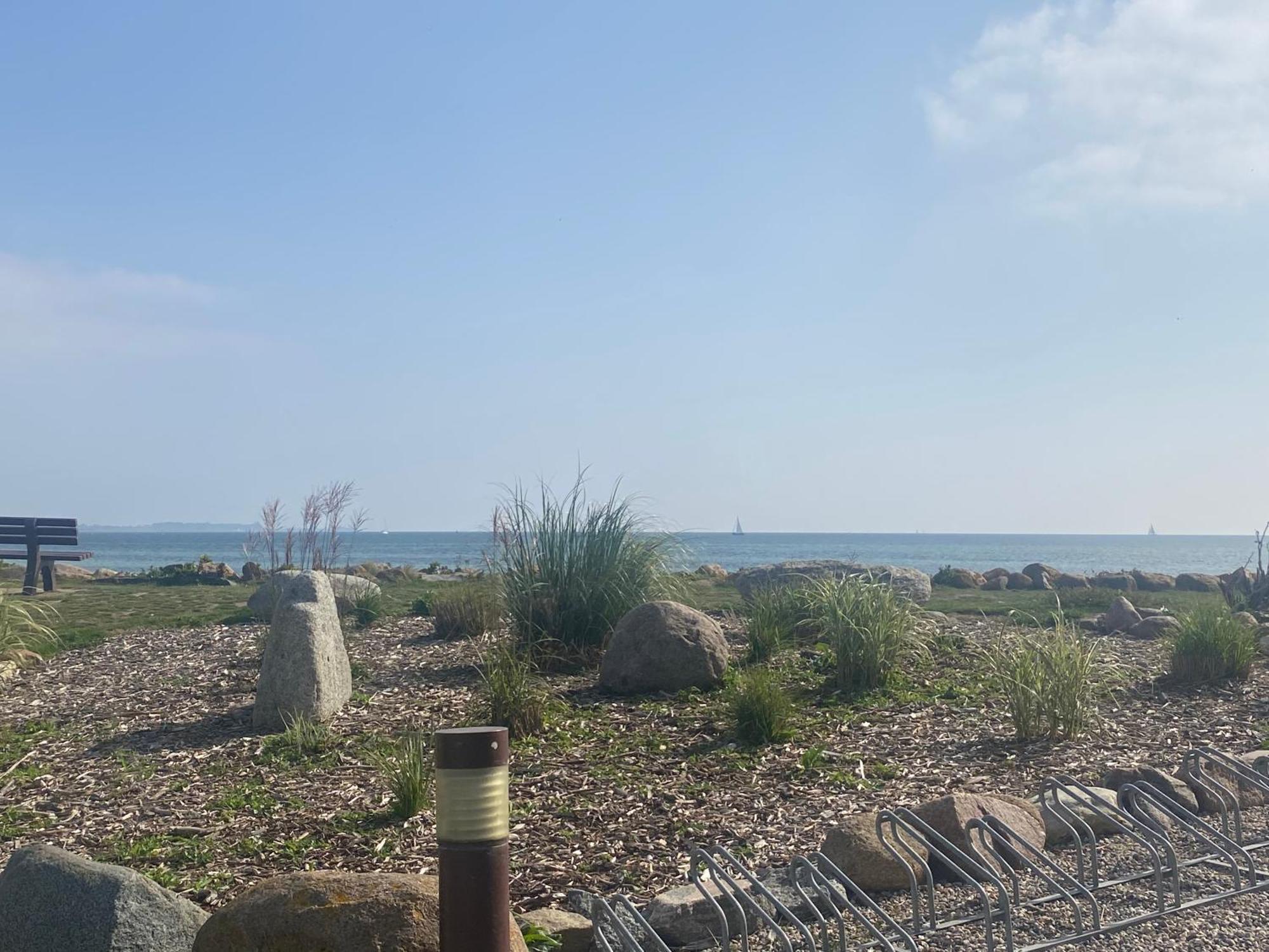 Wohnwagen Auf Dem Wulfenerhals Ca 150M Bis Zum Meer Fehmarn Dış mekan fotoğraf